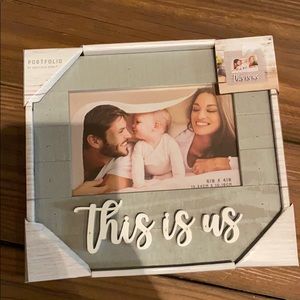 This is us. Picture frame
